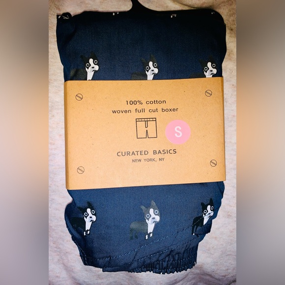 NWT CURATED BASICS FUN IN THE SUN☀️PATTERNED FASHION BOXERS-FRENCHIE🐶,Sz.S,BNWT - Picture 5 of 6